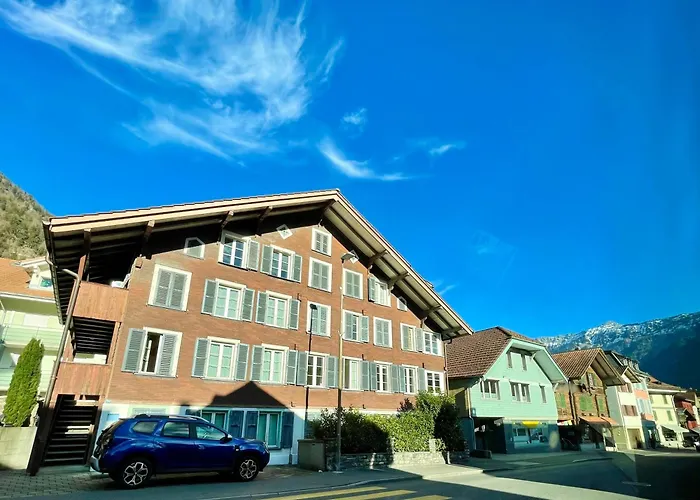 Lejlighed -theurbanist- Cozy Free Parking Fast Wifi Unterseen