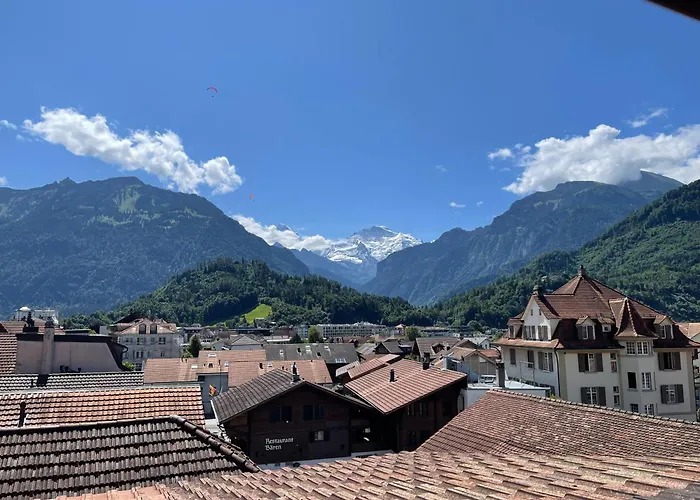 Lejlighed -theurbanist- Cozy Free Parking Fast Wifi Unterseen